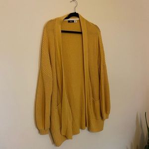 Yellow BDG Cardigan